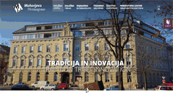 Desktop Screenshot of mohorjeva.at
