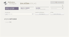 Desktop Screenshot of mohorjeva.com